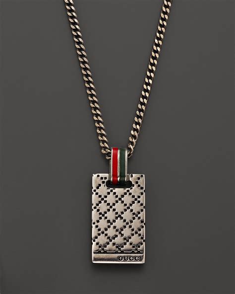 gucci necklace macys|diamond earrings for men gucci.